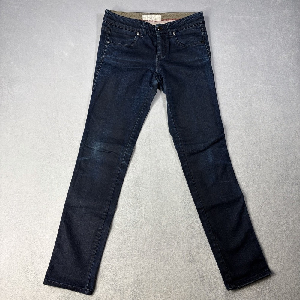 Stella McCartney Jeans  Women's Size 25 Dark Blue Skinny Mid Rise Italy Made.